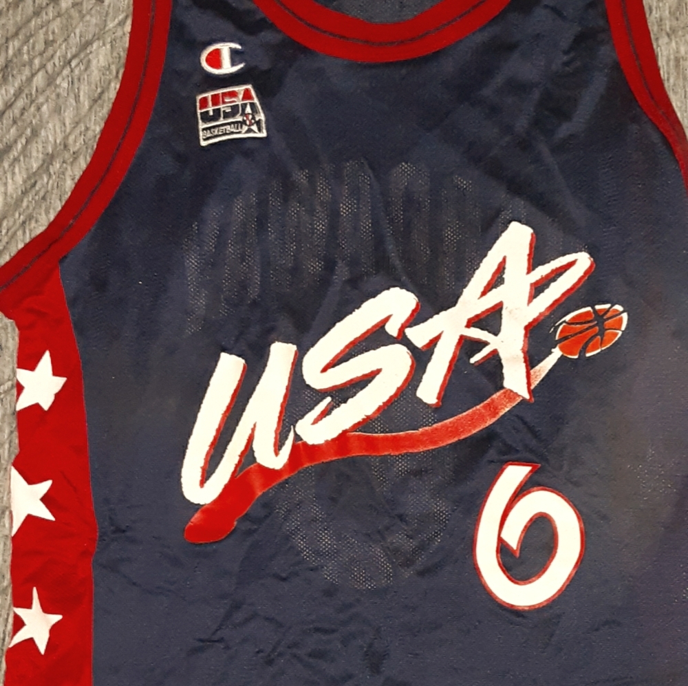Team USA Hardaway jersey #6